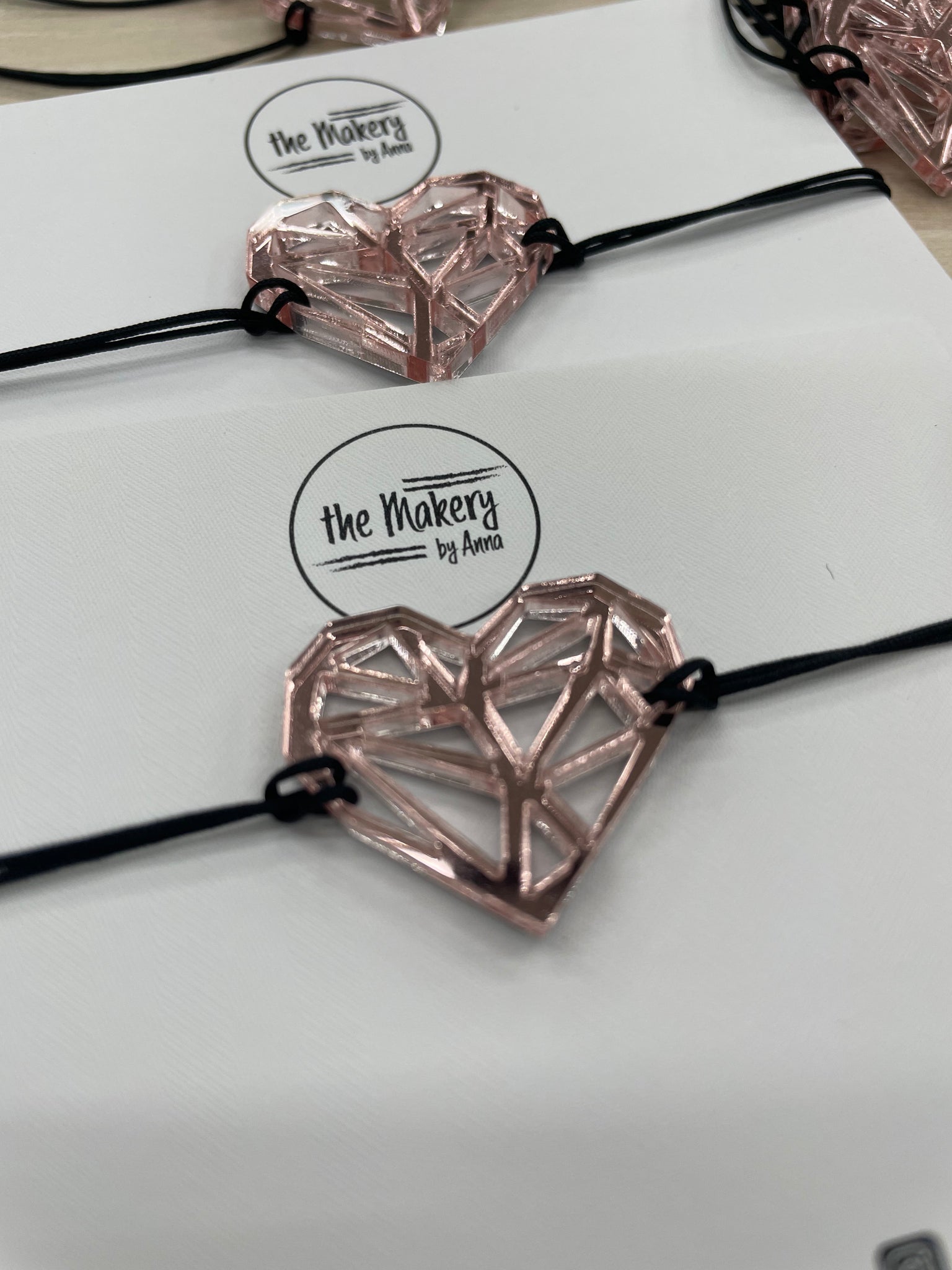 Origami Heart Bracelet